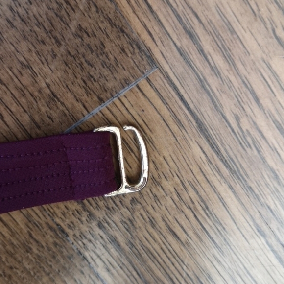 𝅺Victoria's Secret Bikini Top Plum Underwire 34A - Picture 6 of 6